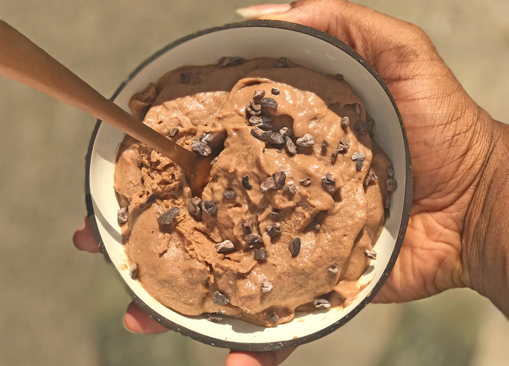 Chocolate Peanut Butter Nice Cream