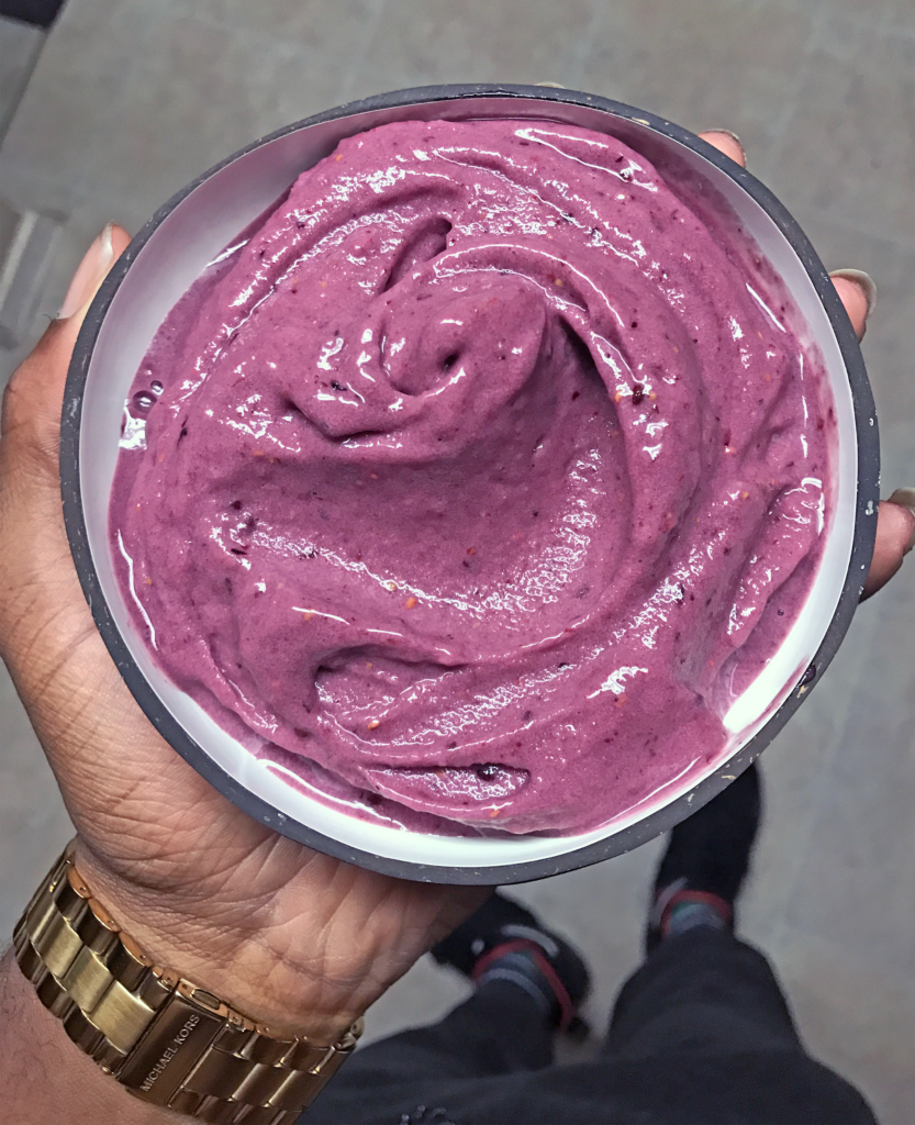 Vegan Banana Berry Nice Cream