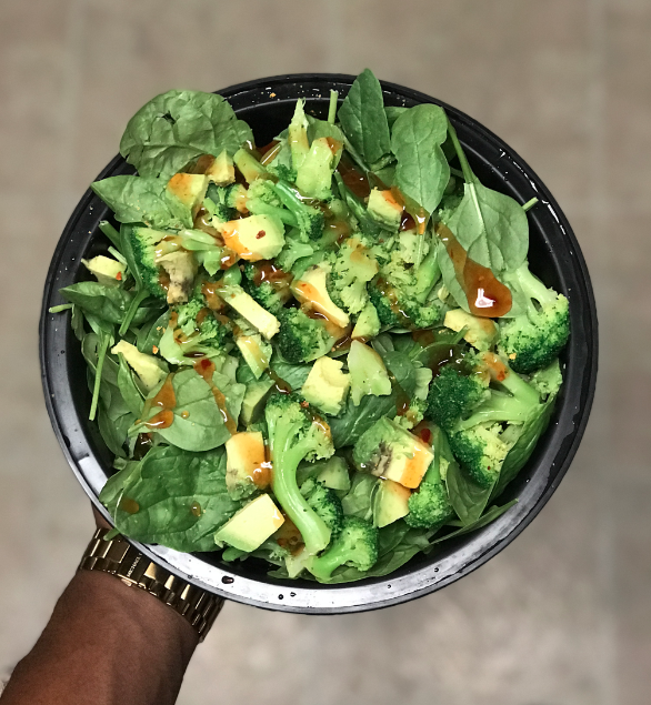 Spinach Avocado Salad